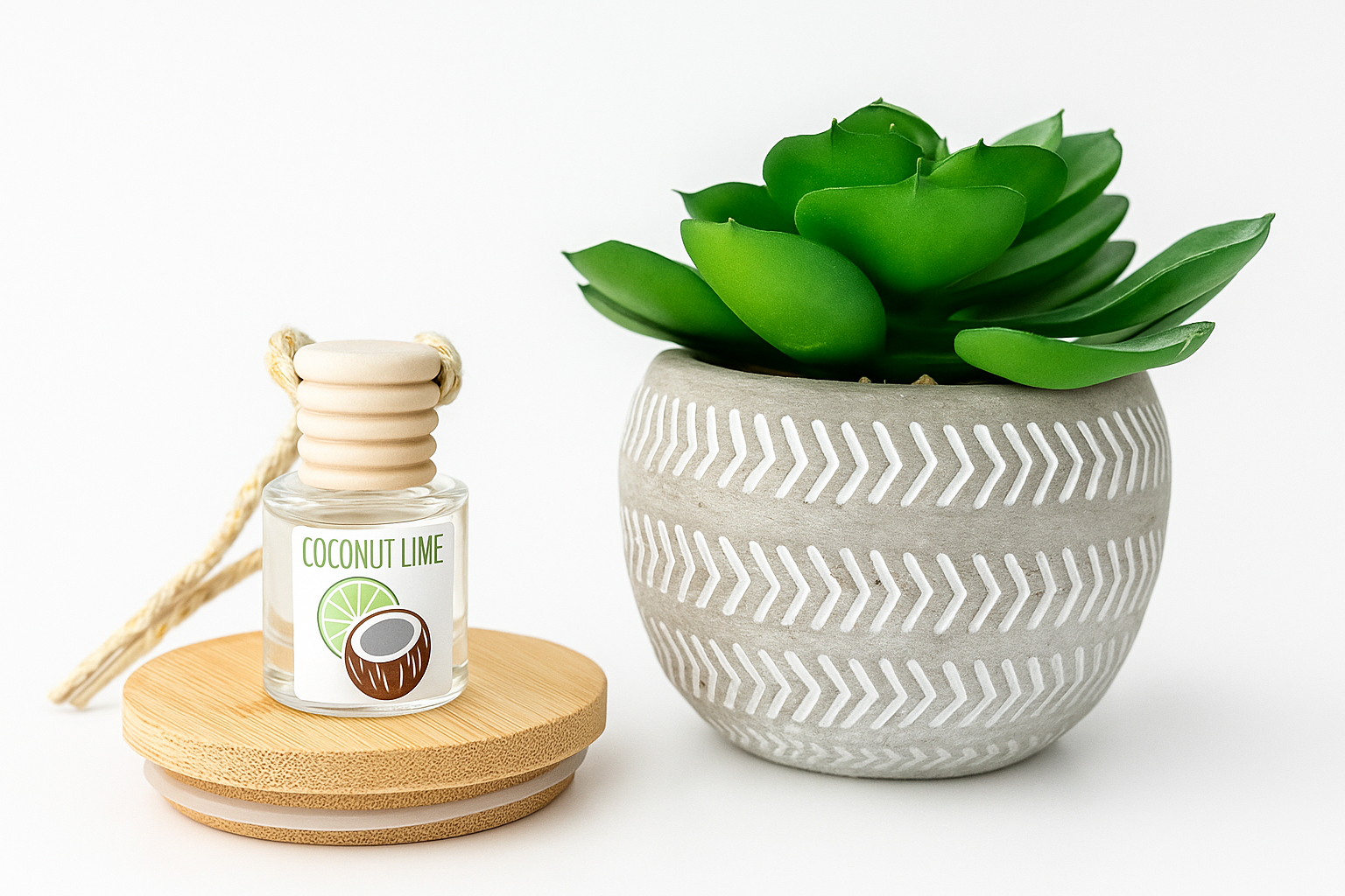 Coconut lime car diffuser