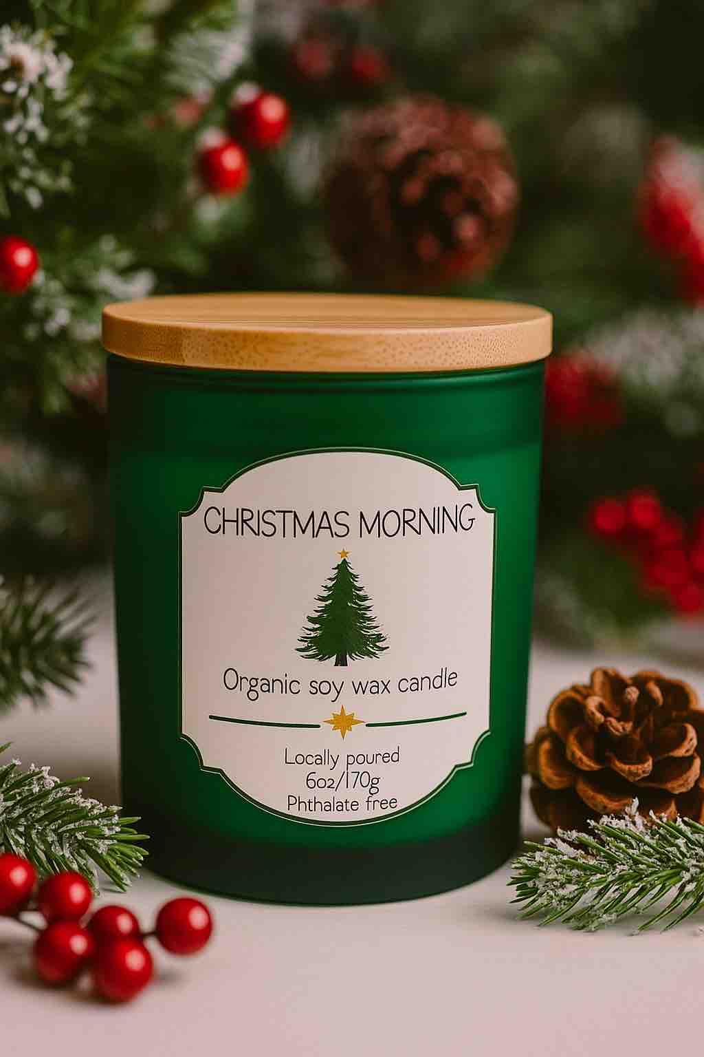 Christmas Morning Candle