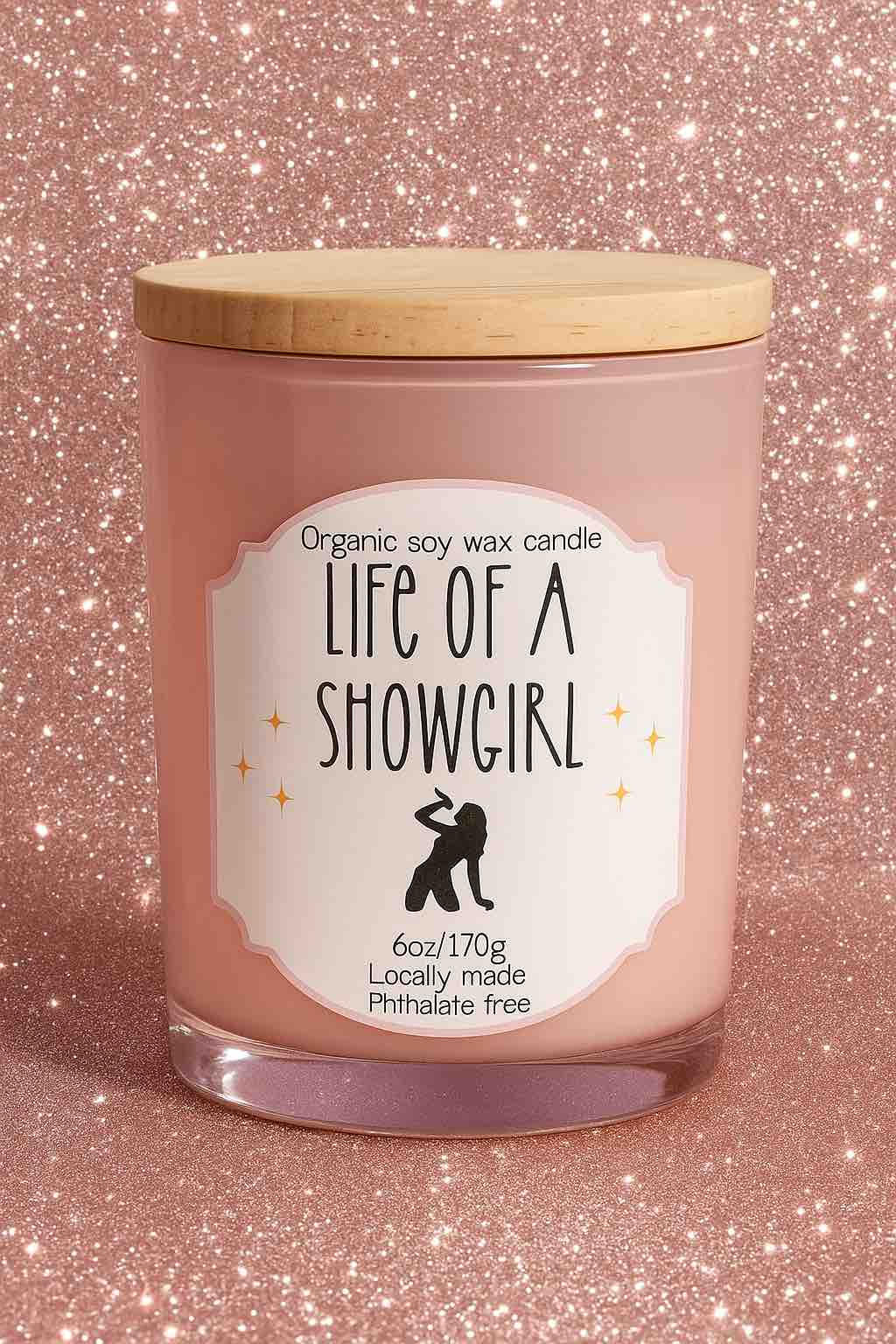 Life of a Showgirl Candle