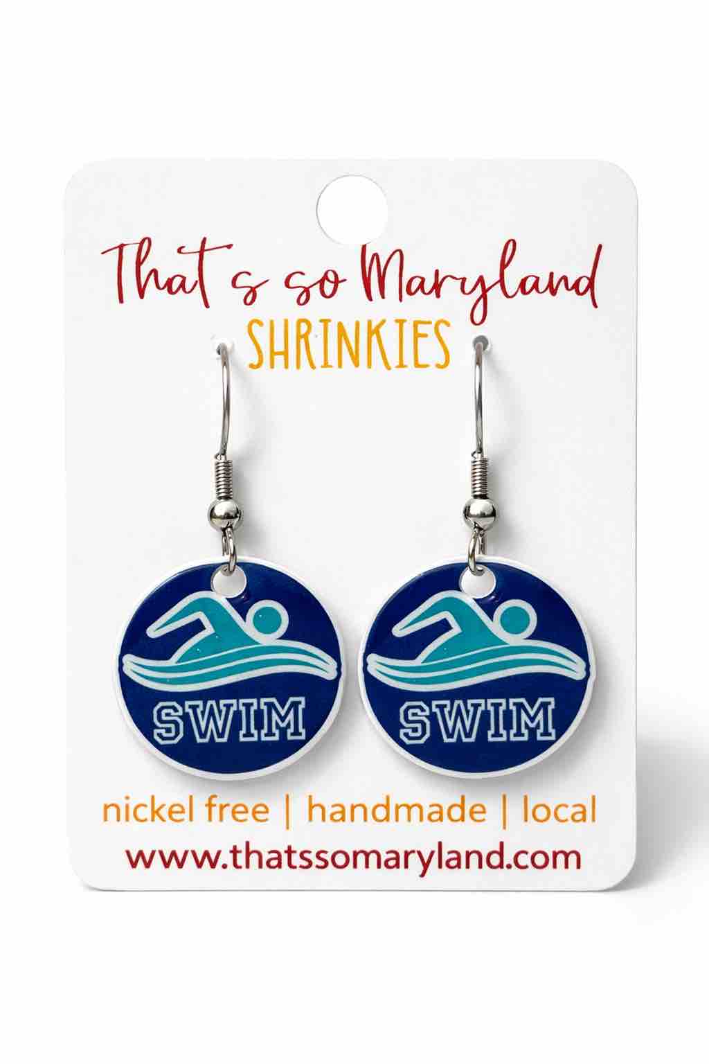 Swim Dangle Earrings
